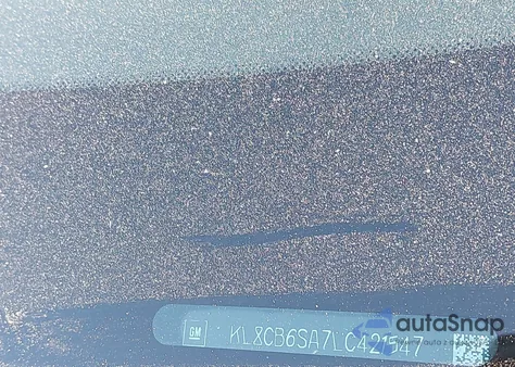 2020 Chevrolet Spark Fwd Ls Automatic z USA, uszkodzony, nr VIN KL8CB6SA7LC421547